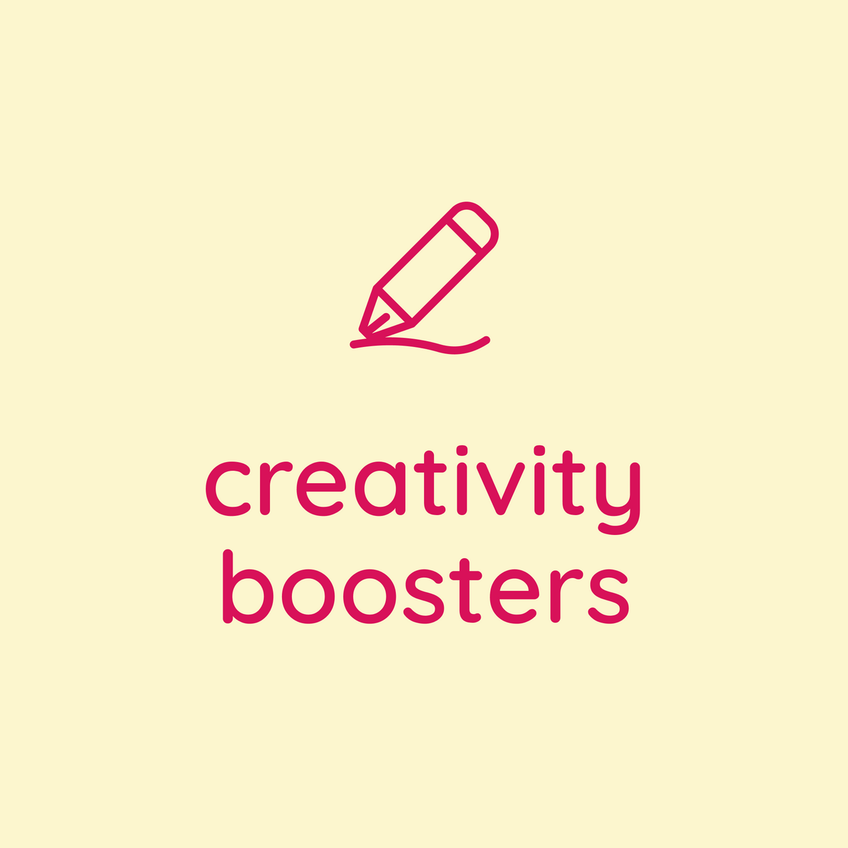 Creativity Boosters collection