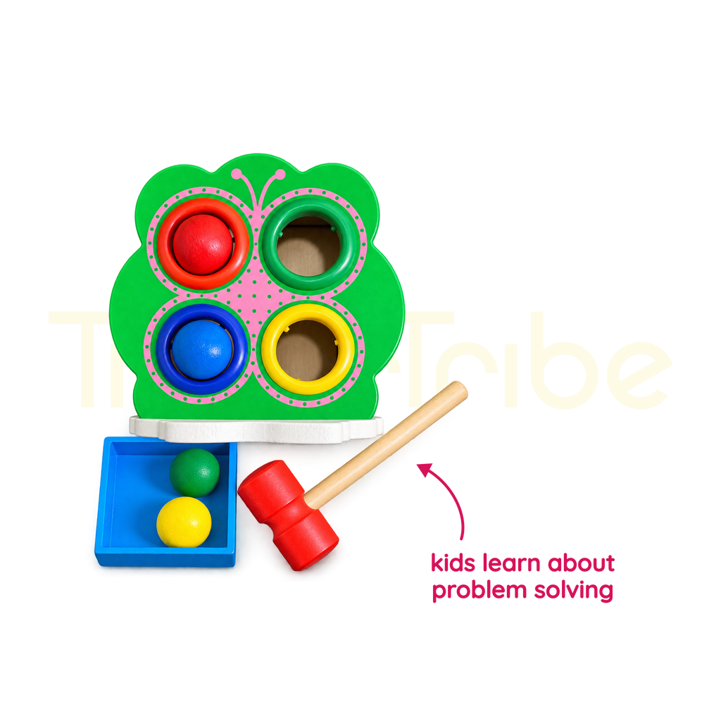 Frog ball game for colour matching and cause-and-effect play
