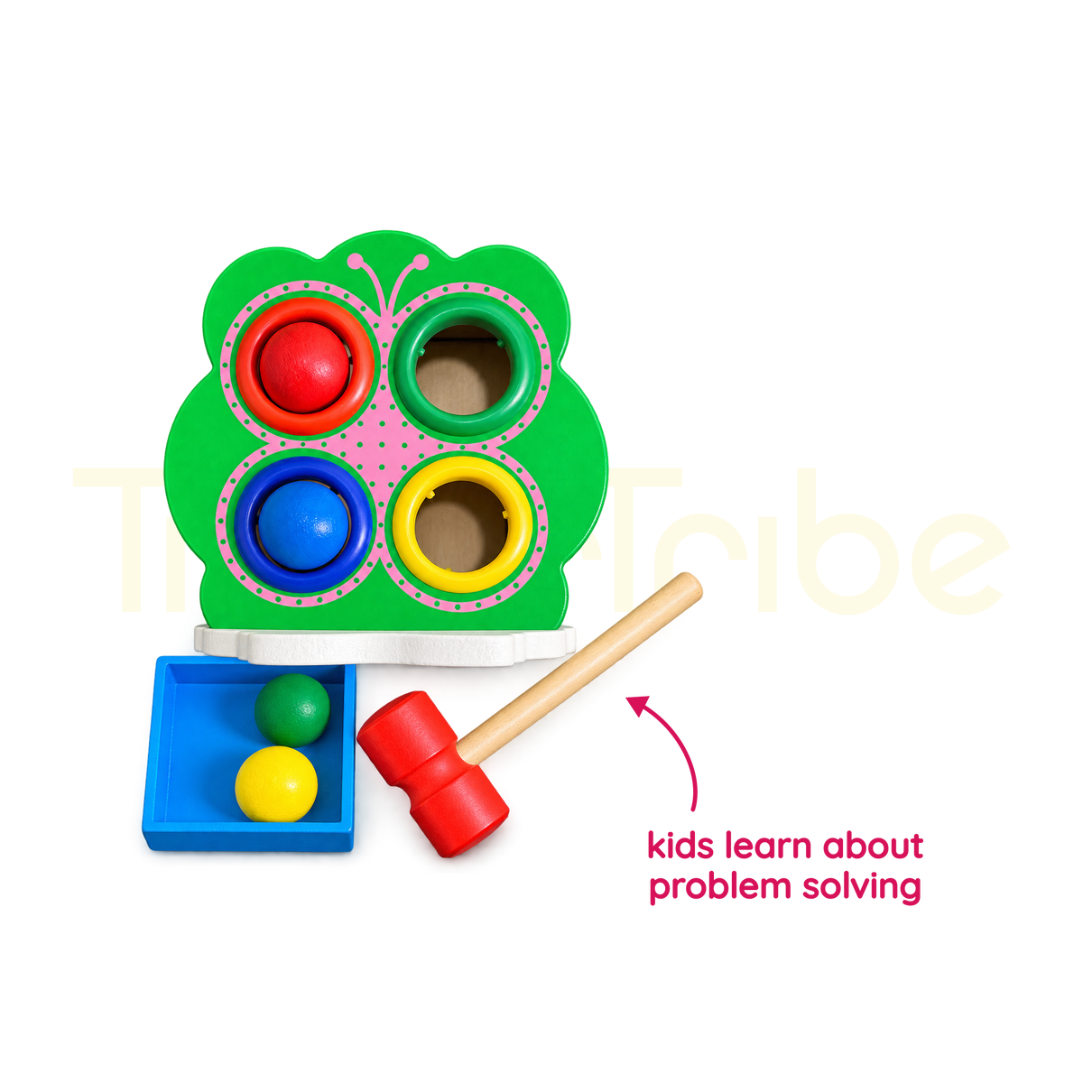 Frog ball game for colour matching and cause-and-effect play
