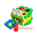 Leon Frog wooden knock ball hammering game