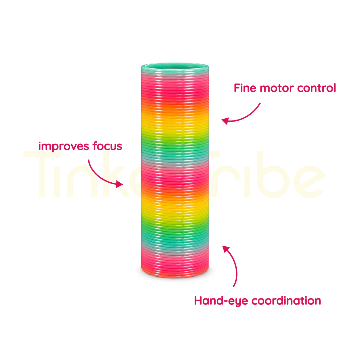 Rainbow Magic Spring supporting fine motor control focus and hand-eye coordination