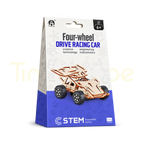 Four-Wheel Drive Racing Car STEM kit packaging