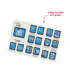 Illustrated assembly guide for the electric shaking fan kit