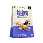Twin-Screw Aircraft STEM assembly kit packaging